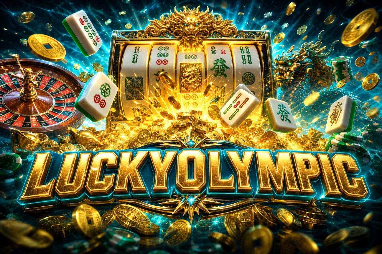 Tampilan antarmuka Wild Ace di LUCKYOLYMPIC dengan panel simbol dan jadwal acara